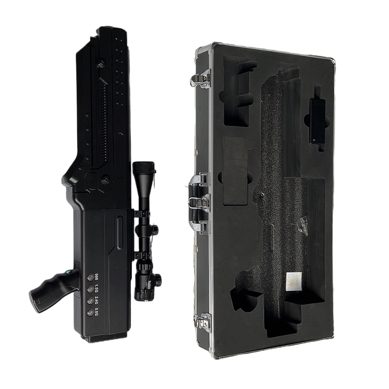  顺德手持便携式枪型低空防御反制四通道A型