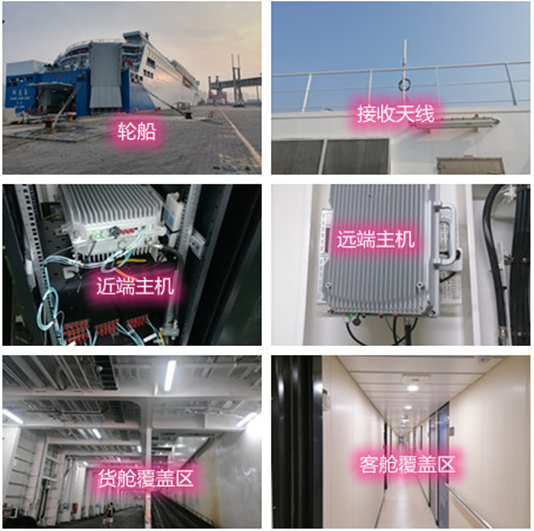  顺德海上游轮轮船渔船覆盖案例